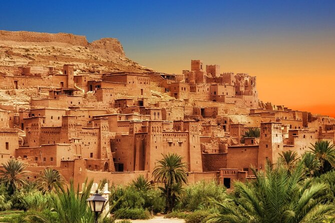 atlas mountain kasbah ait ben hadou morocco